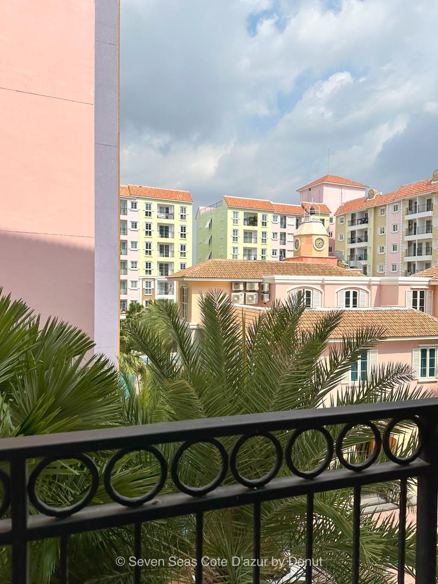 Seven Seas Cote D'Azur Jomtien Pattaya Amazing Pool Apartment На Джомтиен Екстериор снимка